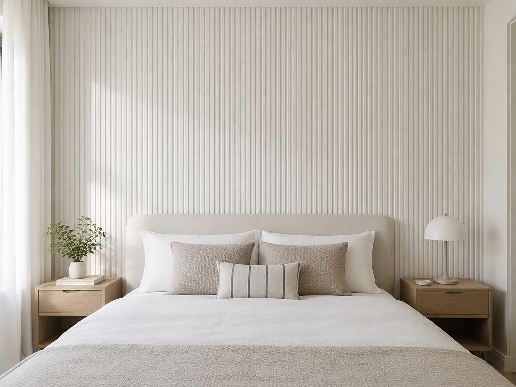 PVC Fluted Panels — decorative interior application