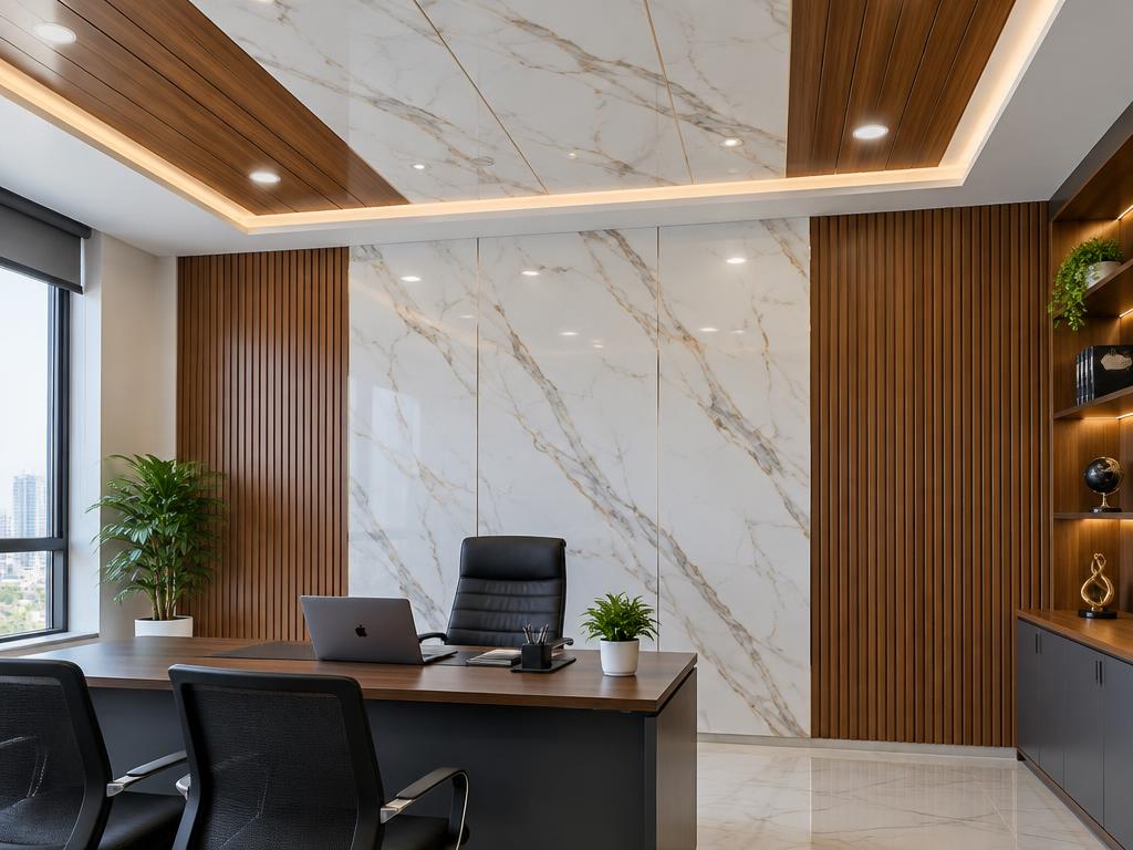 PVC Panels — decorative interior application