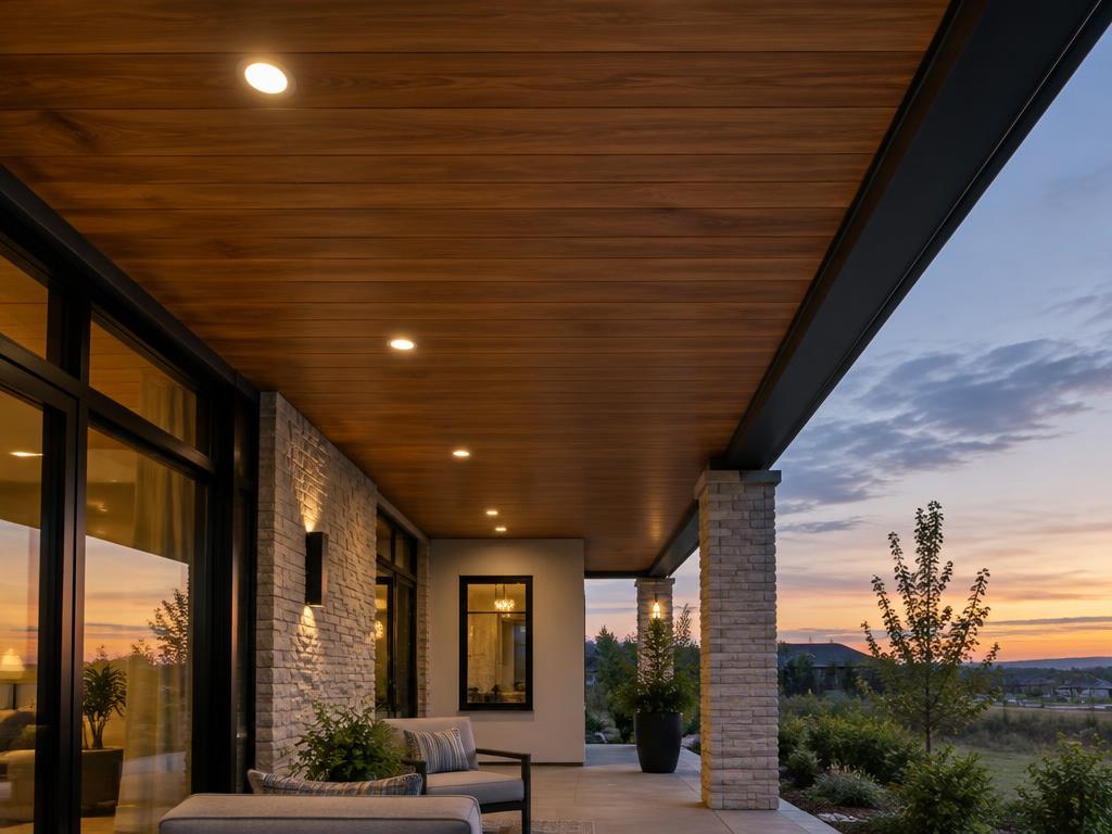 Soffit Panels — decorative interior application