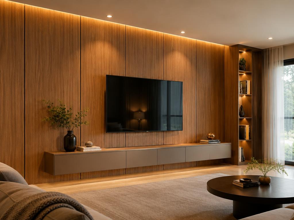 WPC Panels — decorative interior application